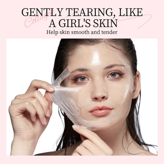 Hot Sales 75ml Face Care Peel Off Mask Restoring Skin Elasticity Collagen Night Wrapping Mask