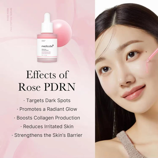 Wholesale Same Medicube PDRN Pink Peptide Serum Korea Vegan Skincare Hydrating Moisturizing Firming Even Skin Tone