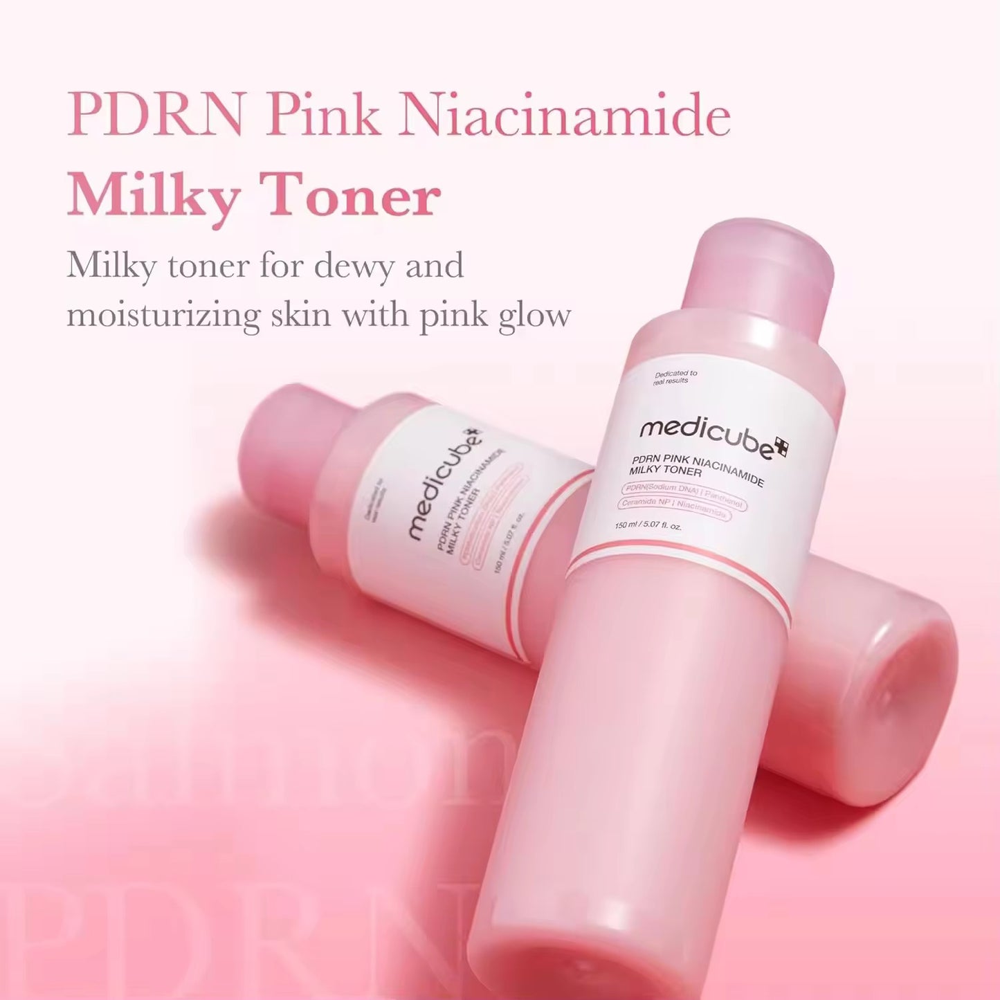 Wholesale Skincare Medicub PDRN Pink Niacinamide Creamy Toner Hydrating, Moisturizing, Soothing