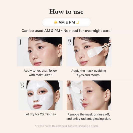 Wholesale Custom Korean Skincare Medicube Collagen Glow Milk-Tone Cream Radiant Day Wrap Mask | Instant Glow Quick-Peel Mask