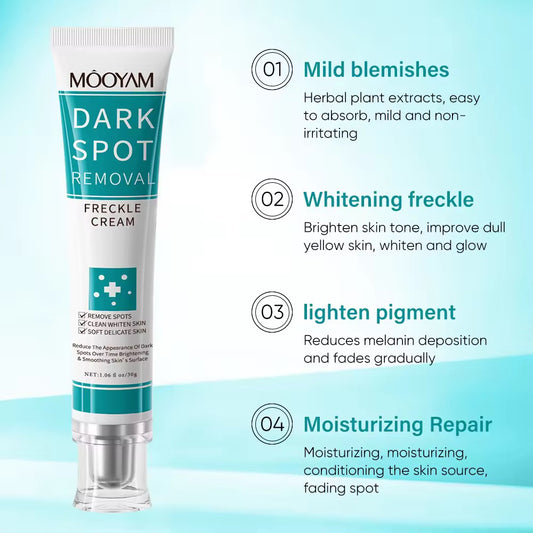 Wholesale Customization Dark Spot Removal Cream Whitening Freckle Cream Hydrating Moisturizing for All Skin Types