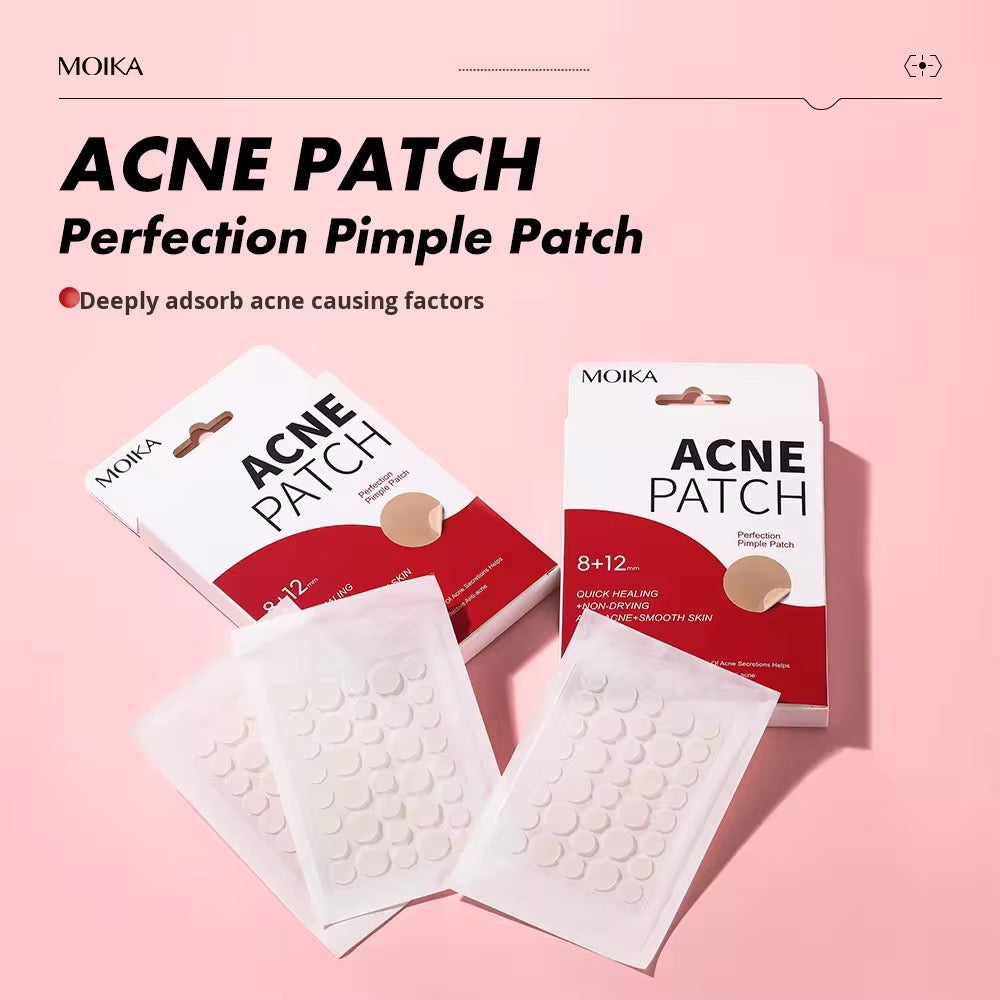 MOIKA Herbal Hydrocolloid Salicylic Acid Acne Patches Pimple Whitehead Facial Acne Removal 36 Patches Boxed for Wholesale