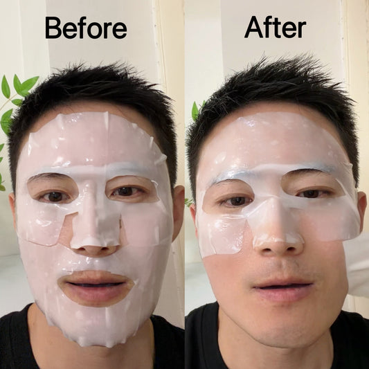 OEM Private label Moisturizing Hydrating Overnight Sleeping Sheet Real Deep Female Whitening Bio Collagen Deep Face Mask