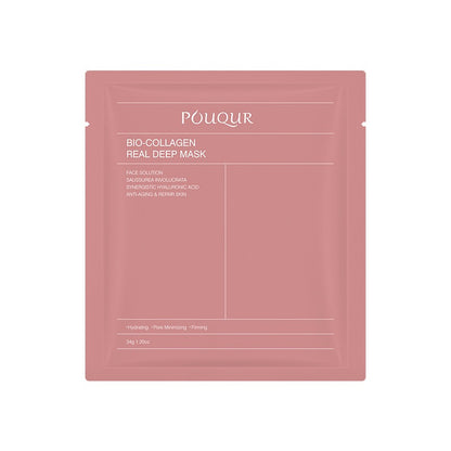 Hydrating Bio-Collagen Real Deep Overnight Facial Collagen Mask Elasticity Pore Minimizing Anti Aging Moisturizing