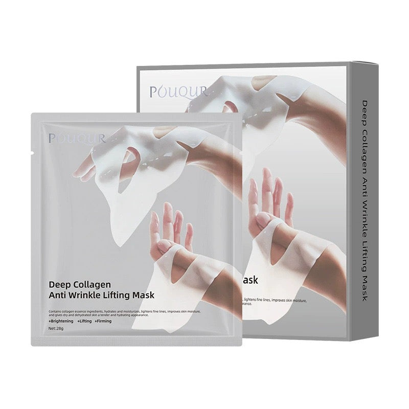 Hydrating Bio-Collagen Real Deep Overnight Facial Collagen Mask Elasticity Pore Minimizing Anti Aging Moisturizing
