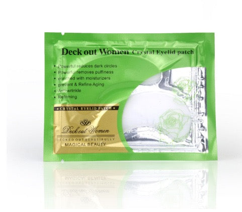 Luxury Collagen 24k Gold Eye Mask and Forehead Gel Crystal Collagen Gold Patch Antiwrinkle Hydrogel Under Eye Patches Mask