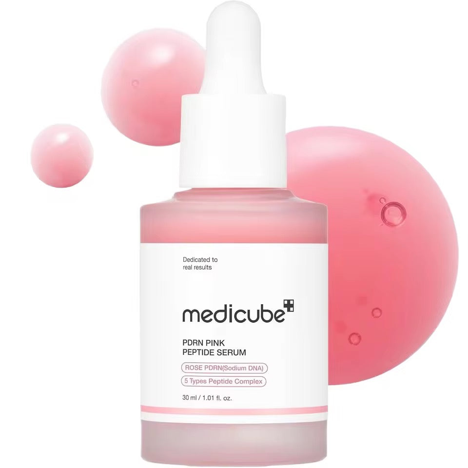 Wholesale Same Medicube PDRN Pink Peptide Serum Korea Vegan Skincare Hydrating Moisturizing Firming Even Skin Tone