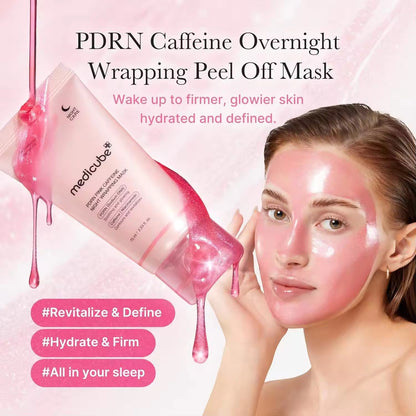 Wholesale Skincare Medicub PDRN Caffeine Night Wrap-On Exfoliating Mask Firming & Hydrating