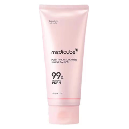 Mediicub Pink Niacinamide AHA PHA Vegan Cream Zero Foam Cleanser Organic Mineral for Moisture Balance Pore