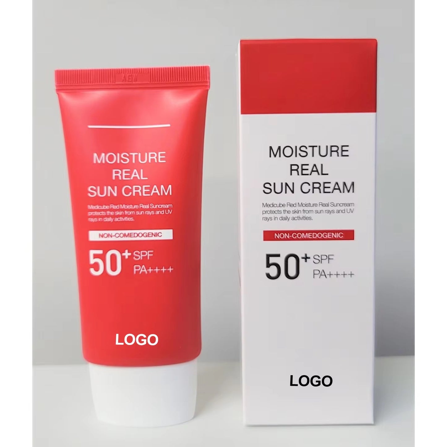 Wholesale Medicube Red Moisture Real Sun Cream 50ml UV Protection Sunscreen Cream
