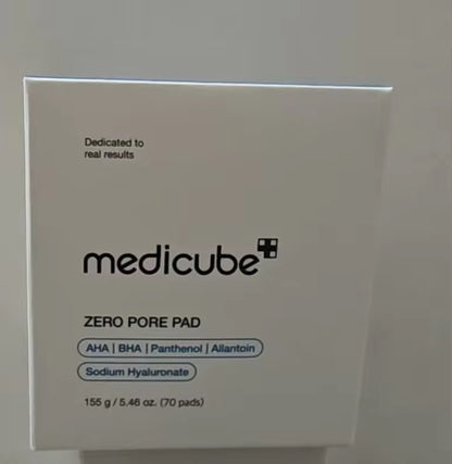 Wholesale Customized Korean SkinCare Medicube Salicylic Acid Zero Pore Cotton Pads Exfoliating Pore Care AHA and BHA