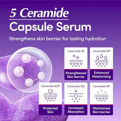 Wholesale NAD+ Peptide Boosting 30ml Vegan Serum Anti-Aging Skin Care 5 Ceramide Hydrating Whitening Vitamin E Salicylic Acid