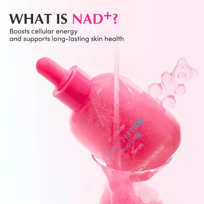 Wholesale NAD+ Peptide Boosting 30ml Vegan Serum Anti-Aging Skin Care 5 Ceramide Hydrating Whitening Vitamin E Salicylic Acid