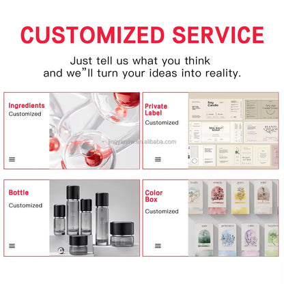 Wholesale NAD+ Peptide Boosting 30ml Vegan Serum Anti-Aging Skin Care 5 Ceramide Hydrating Whitening Vitamin E Salicylic Acid