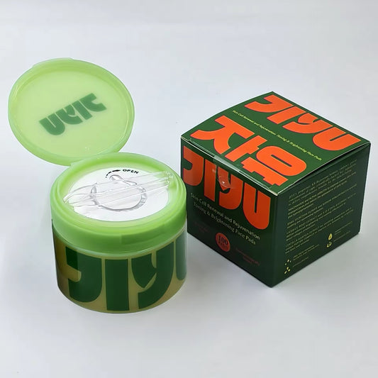 Cross-Border Hot Item JIYU JY-100 Wet Compress Cotton Pads 1 Layer Pore Care Centella Asiatica Niacinamide Peptide Moisturizing