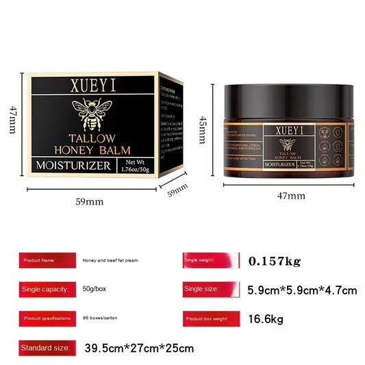 Wholesale Customized XUEYI Nourishing Moisturizing Honey Butter Cream Natural Anti-wrinkle Organic Soothing Anti-Aging
