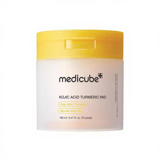 Wholesale Custom Korean Skincare Medicube Arbutin & Turmeric Clarifying Toner Pads for Problem Skin