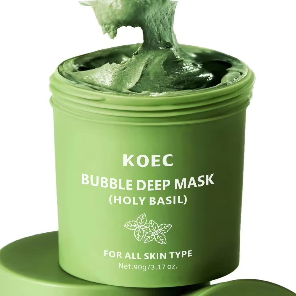 Wholesale Customization Koec Mineral Face Cleansing Mud Bubble Mask 90g Blackhead Remover