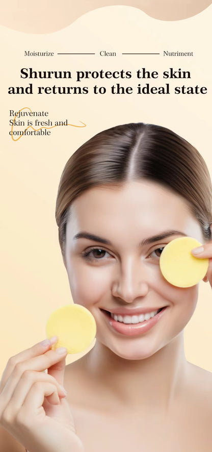 Hot Wholesale Turmeric Tricarboxylic Acid Cleansing Pad Herbal Facial Treatment Gentle Cleansing Exfoliation Brightening Skin