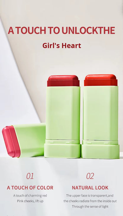 Wholesale Customization Victofiakey Mineral Jelly Blush Stick Waterproof Matte Finish Natural Brightening Contour Rouge for Face