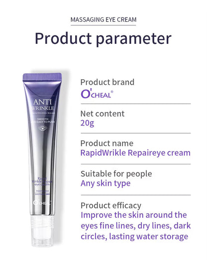 Ocheal Anti-Wrinkle Rolling Ball Eye Cream Herbal Ingredients for All Skin Types-Moisturizing Hydrating Eye Essence Reduces Eye