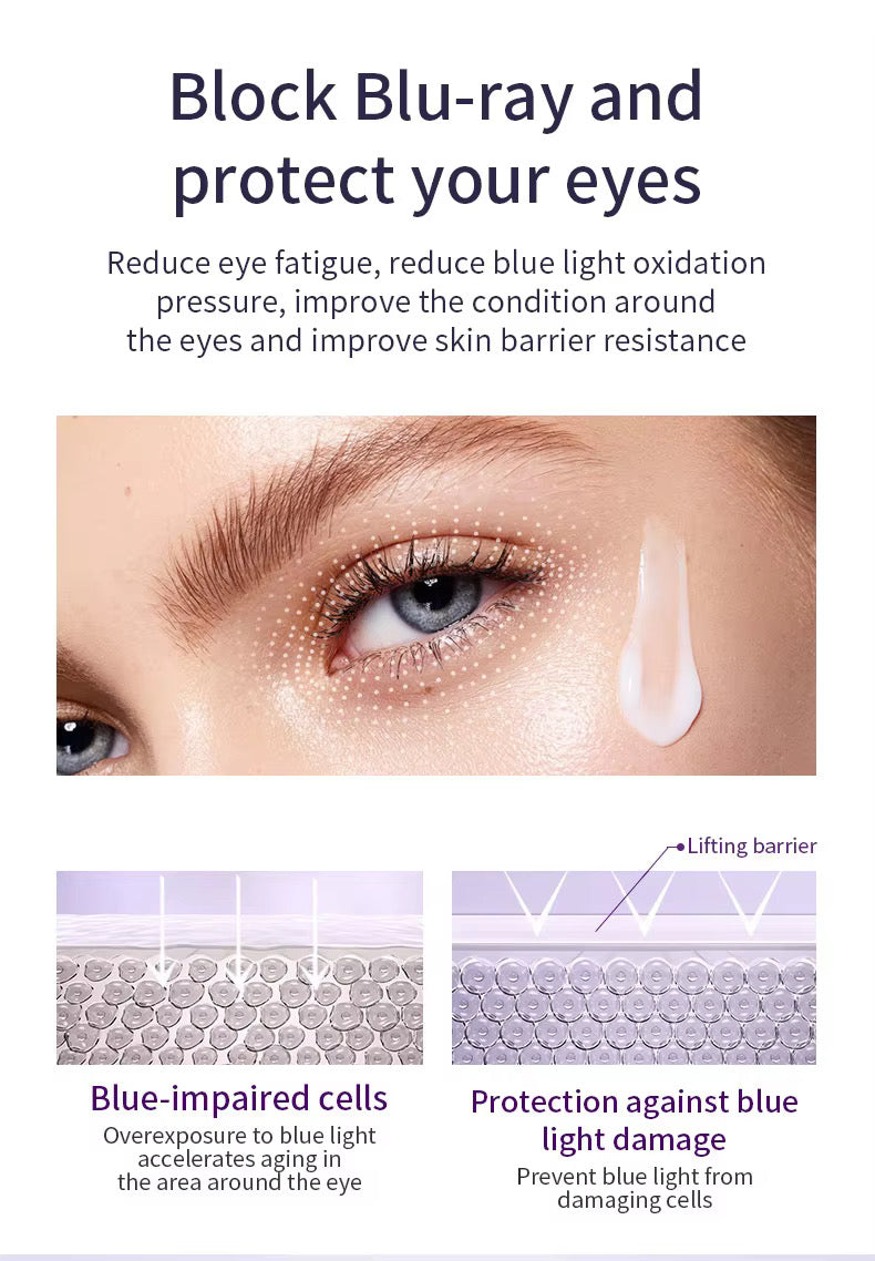 Ocheal Anti-Wrinkle Rolling Ball Eye Cream Herbal Ingredients for All Skin Types-Moisturizing Hydrating Eye Essence Reduces Eye