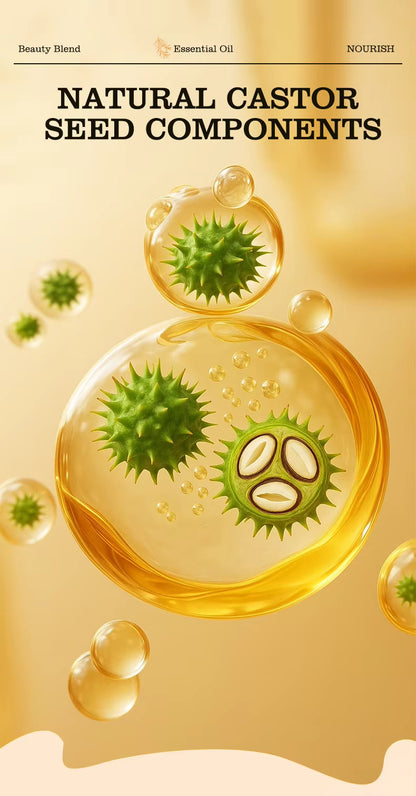 Wholesale Custom Castor Oil Anti-Aging Organic Eye Roll-On Essential Oil, Targeting Dark Circles and Body Care