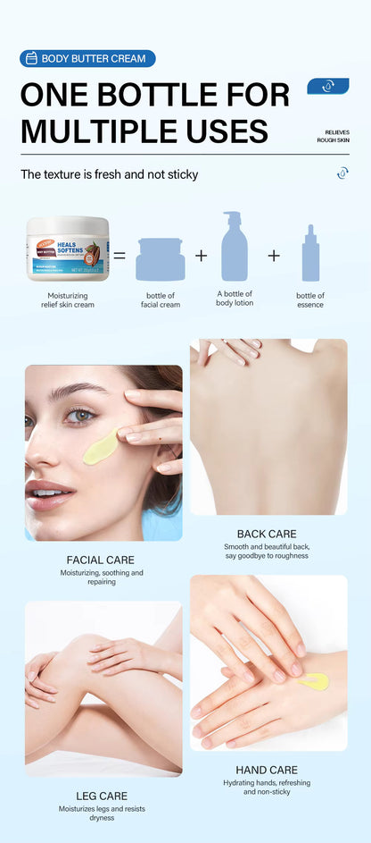 Wholesale Customization MOOYAM Body Butter with Vitamin E & Milk Hydrating Anti-Chapped Moisturizing Cream for All Skin Types