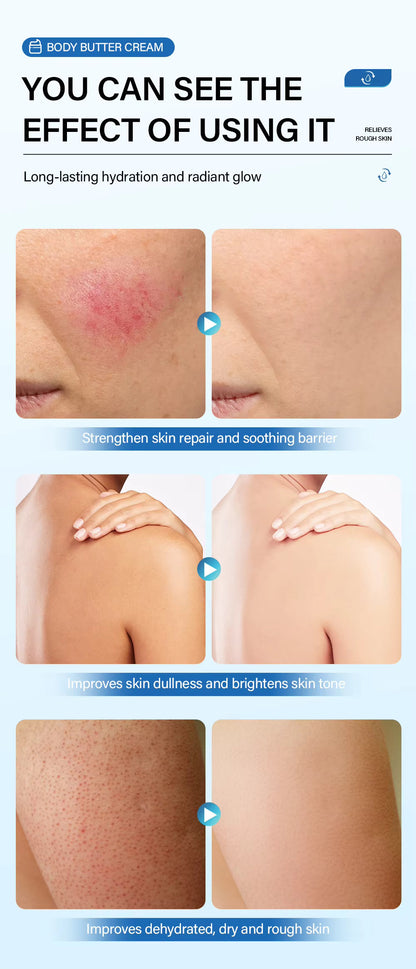 Wholesale Customization MOOYAM Body Butter with Vitamin E & Milk Hydrating Anti-Chapped Moisturizing Cream for All Skin Types