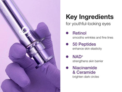 Wholesale Customization Cross-border in Stock No.9 Eye Cream | NAD+ Volumetox Anti-Wrinkle Snail Extract Eye Cream Elasticity