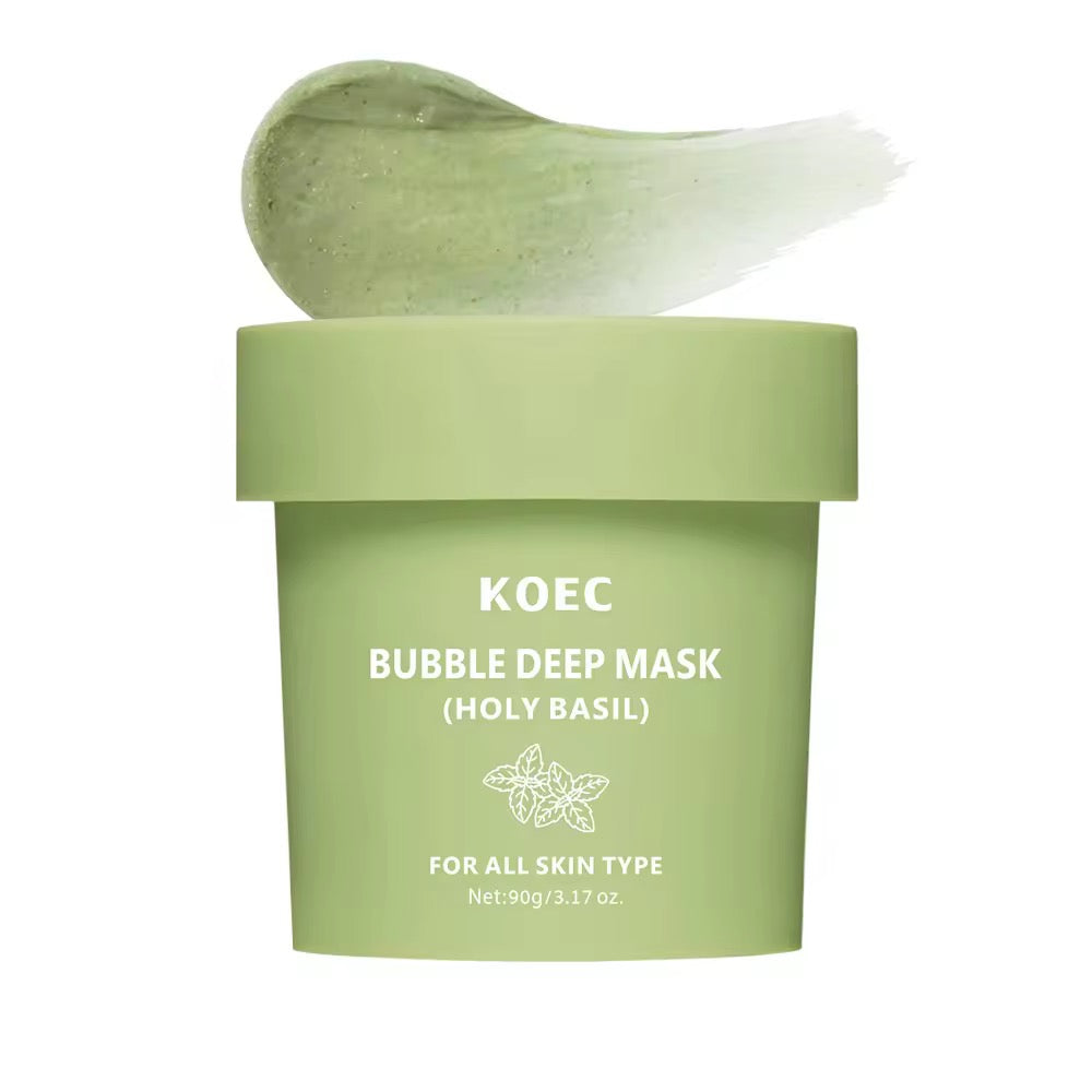 Wholesale Customization Koec Mineral Face Cleansing Mud Bubble Mask 90g Blackhead Remover