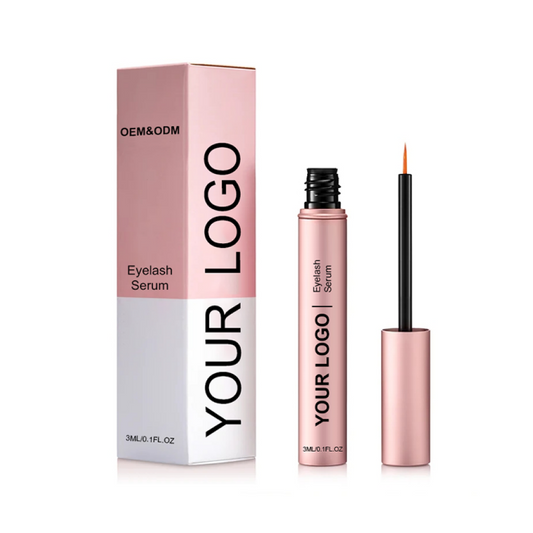 Wholesale Natural Organic Vegan Eye Lashes Enhancer Liquid Eyelash Growth Treatments Serum Private Label